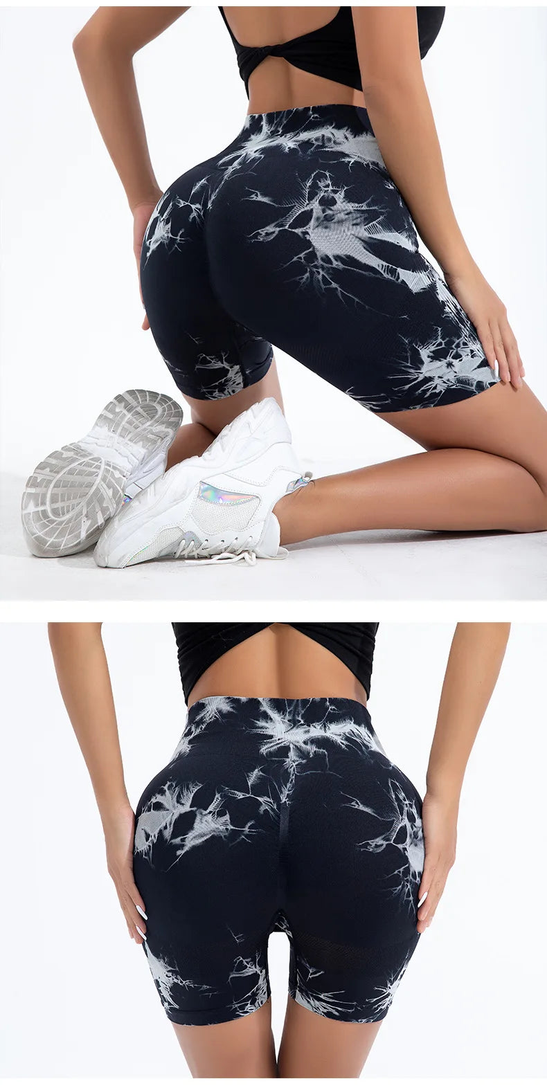 High-Waist Butt-Lift Shorts